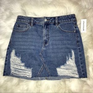 Denim skirt